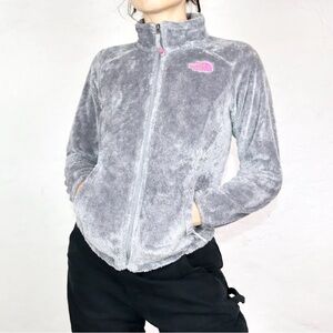 The North Face Women's Soft Gray Teddy Jacket